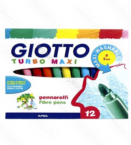 Flomasteri Giotto Maxi 1/12
